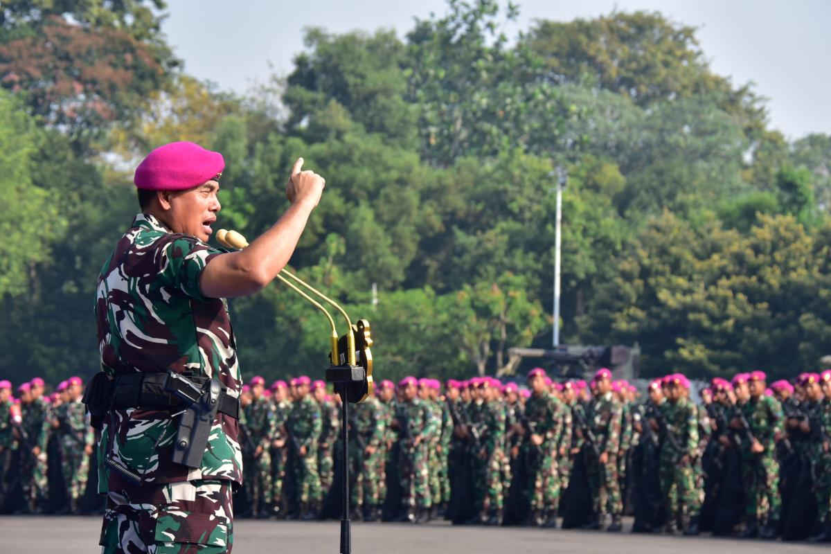 Dankormar: Laksanakan Tugas Pengamanan Dengan Humanis dan Jalin Kedekatan dengan Rakyat, Lakukan Dari Hati uang Paling Dalam