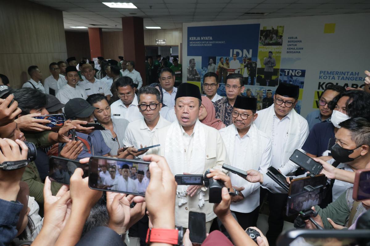 Luncurkan Integrasi Data Pertanahan dan Perpajakan Kota Tangerang, Menteri Nusron: Satu Sistem, Transparansi, Tanahnya Terlindungi