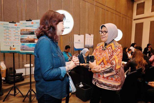 BNI Catat Kenaikan Transaksi Nasabah Premium di Private Event BNI - Emirates Travel Fair 2025