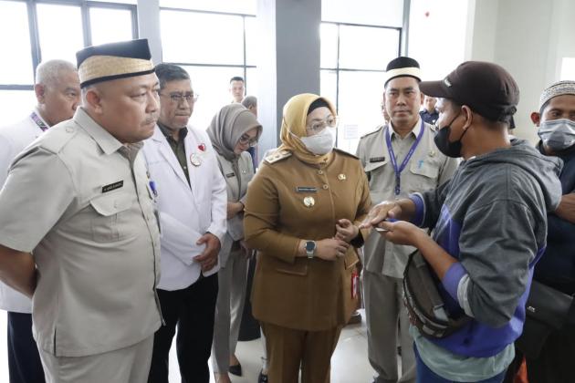 Antrean Pasien BPJS Berbeli-belit, Wakil Bupati Tangerang Sidak RSUD Balaraja