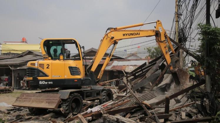 Dibongkar, Lahan Eks Pasar Pisang Babakan Tangerang Bakal Dialihfungsikan