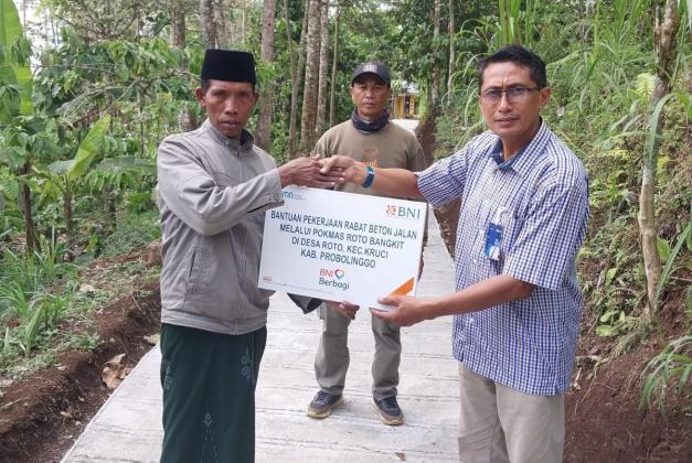 Dari Bekasi Hingga Probolinggo, BNI Bantu Perbaikan Infrastruktur Dorong Pertumbuhan Ekonomi di Desa