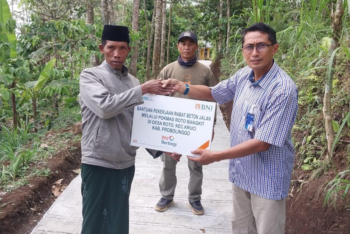 Dari Bekasi Hingga Probolinggo, BNI Bantu Perbaikan Infrastruktur Dorong Pertumbuhan Ekonomi di Desa