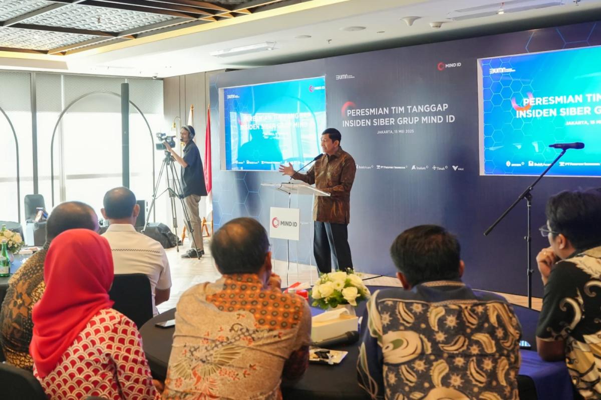 MIND ID Perkuat Keamanan Siber, Lindungi Aset Strategis Negara