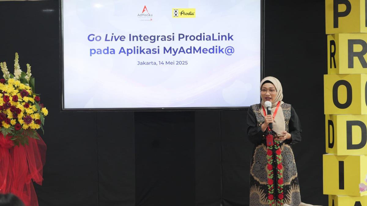 Permudah Akses Layanan Kesehatan Digital, AdMedika dan Prodia Resmikan Integrasi ProdiaLink pada Aplikasi MyAdMedik@