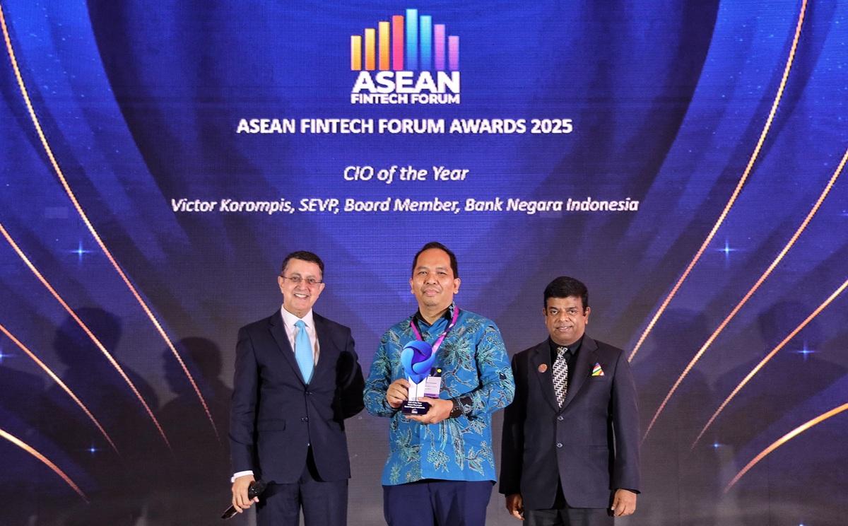 BNI Raih Penghargaan CIO of the Year di ASEAN Fintech Awards 2025, Perkuat Komitmen Transformasi