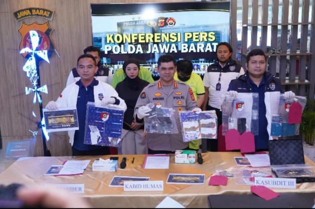 Praktik Perjudian Online di Tangerang Dibongkar Polda Jabar, Dua Orang Ditangkap 