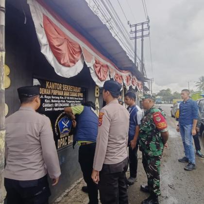 Polresta Tangerang Tindak Tegas Premanisme, Sejumlah Posko Ormas Dibongkar