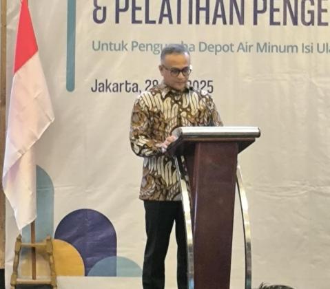Pelaku Usaha Depot Air Minum Isi Ulang Harus Paham tentang Kekayaan Intelektual