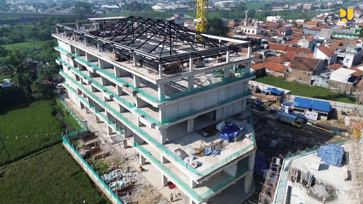 Pembangunan Gedung Unipi Capai 41 Persen, Target Rampung Oktober 2025