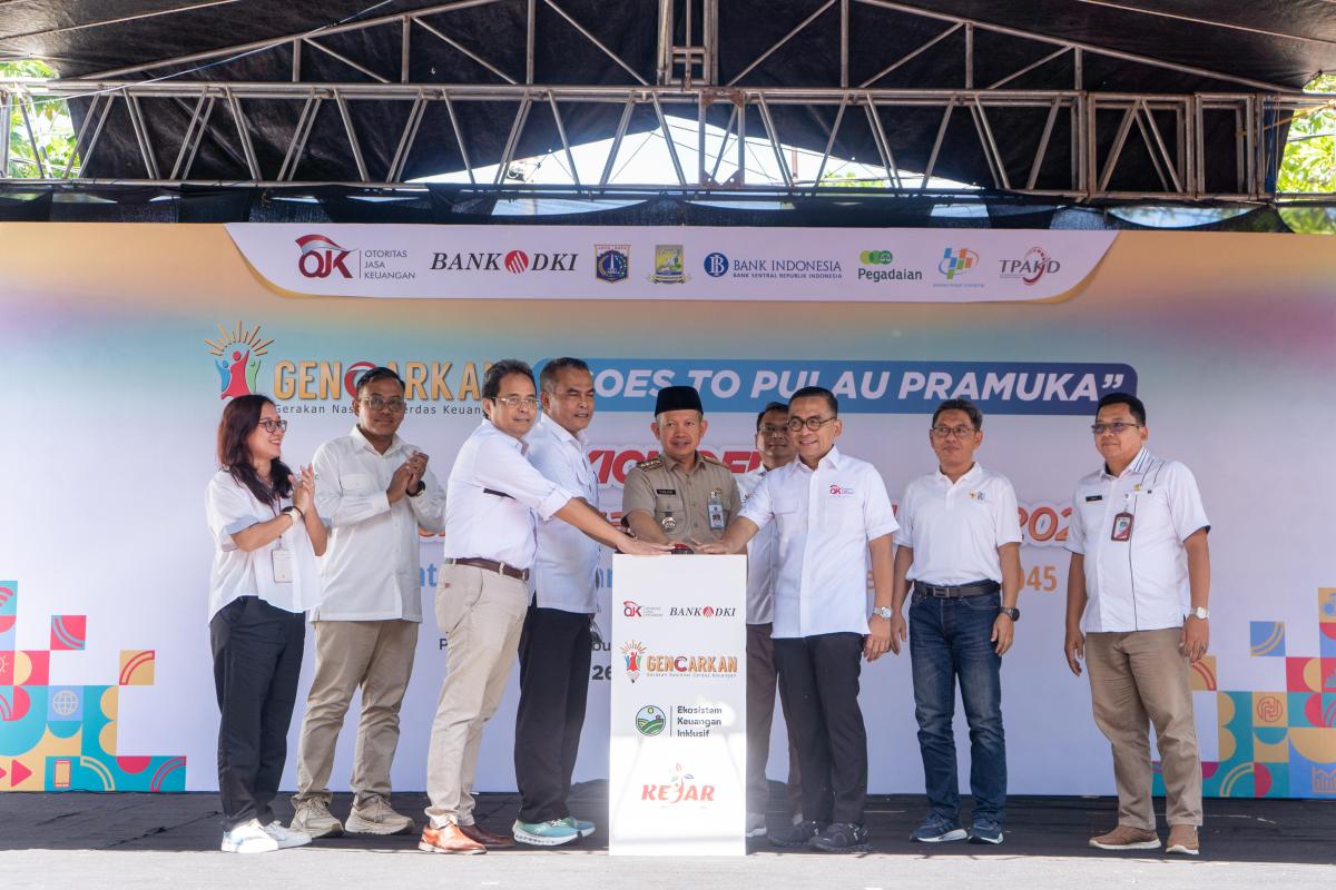 OJK dan Bank DKI Kolaborasi Wujudkan Pulau Seribu Jadi Digital Island