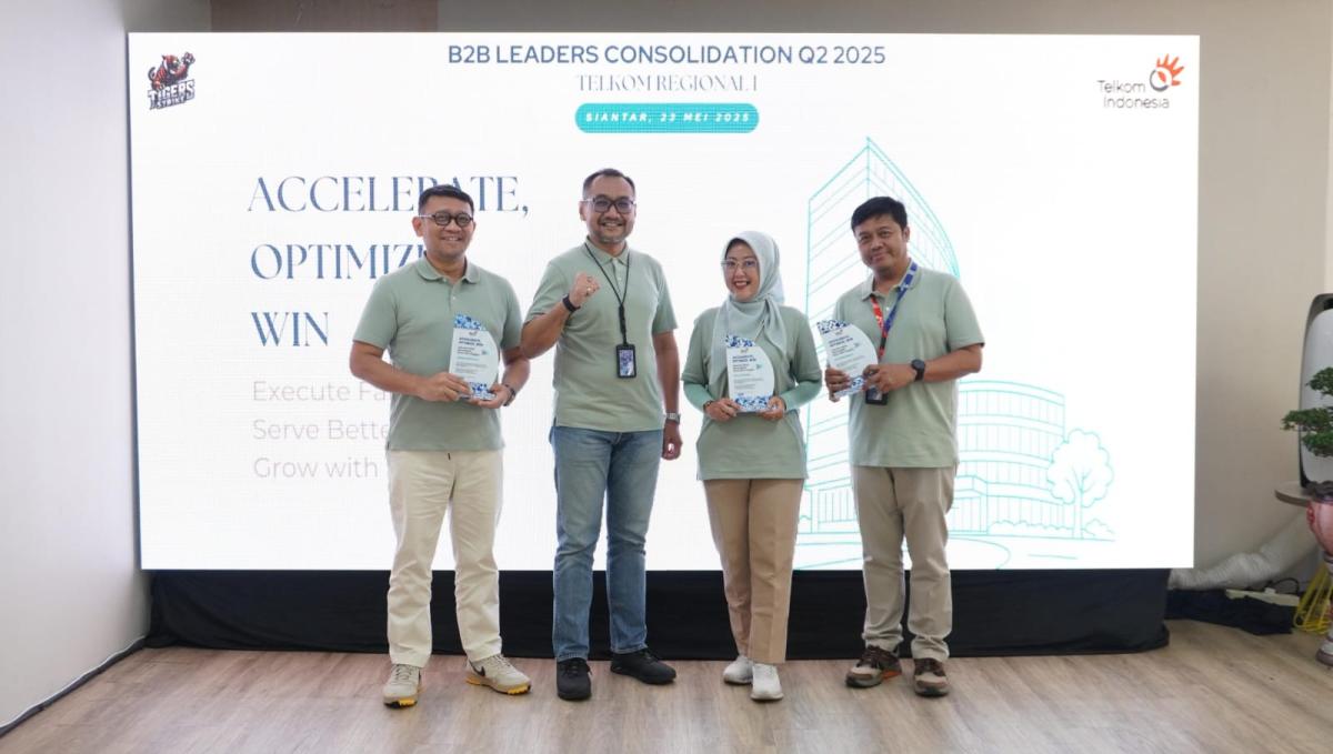 Gunakan Souvenir Daur Ulang, Telkom Regional 1 Buktikan Praktik Bisnis Berkelanjutan