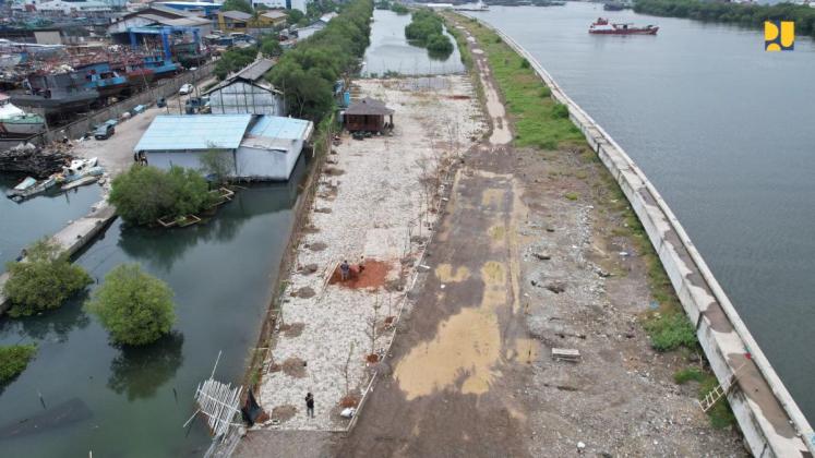 Atasi Penurunan Muka Tanah Jakarta, Kementerian PU Siapkan Pembangunan Tanggul di Pesisir Teluk Jakarta Tahap 7