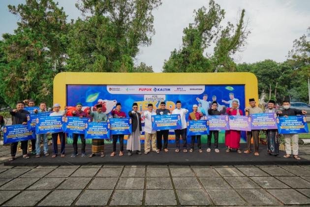 Merayakan Idul Adha di Bontang dan Fakfak Bersama Pupuk Kaltim 