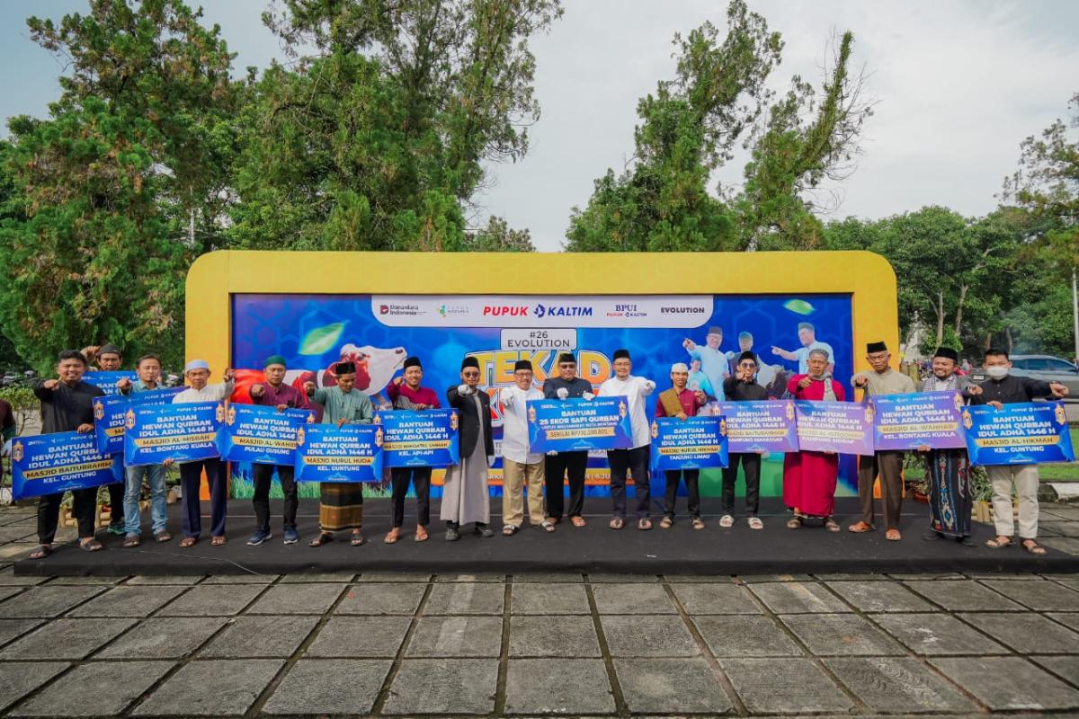Merayakan Idul Adha di Bontang dan Fakfak Bersama Pupuk Kaltim 