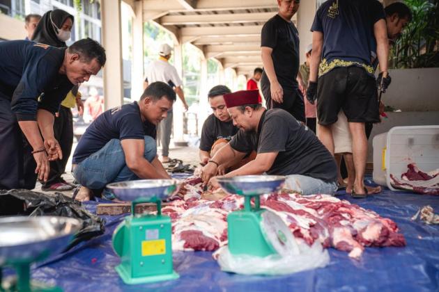 Berbagi saat Idul Adha, Brantas Abipraya Salurkan 74 Hewan Kurban