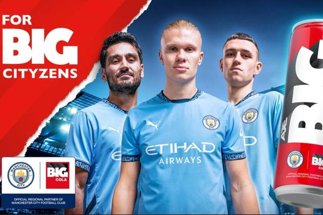 Big Cola Resmi Bermitra dengan Manchester City, Siap Kuasai Pasar Minuman di Indonesia!
