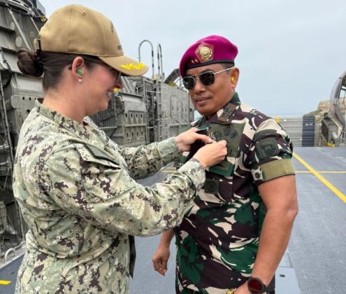 Dankormar Terima Brevet Kehormatan dari Us Navy, Bukti Pengakuan Kelas Dunia