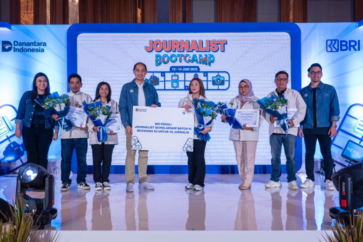  Dukung Insan Pers yang Berkualitas, BRI Fellowship Journalism 2025 Kukuhkan 45 Jurnalis sebagai Penerima Beasiswa Pascasarjana