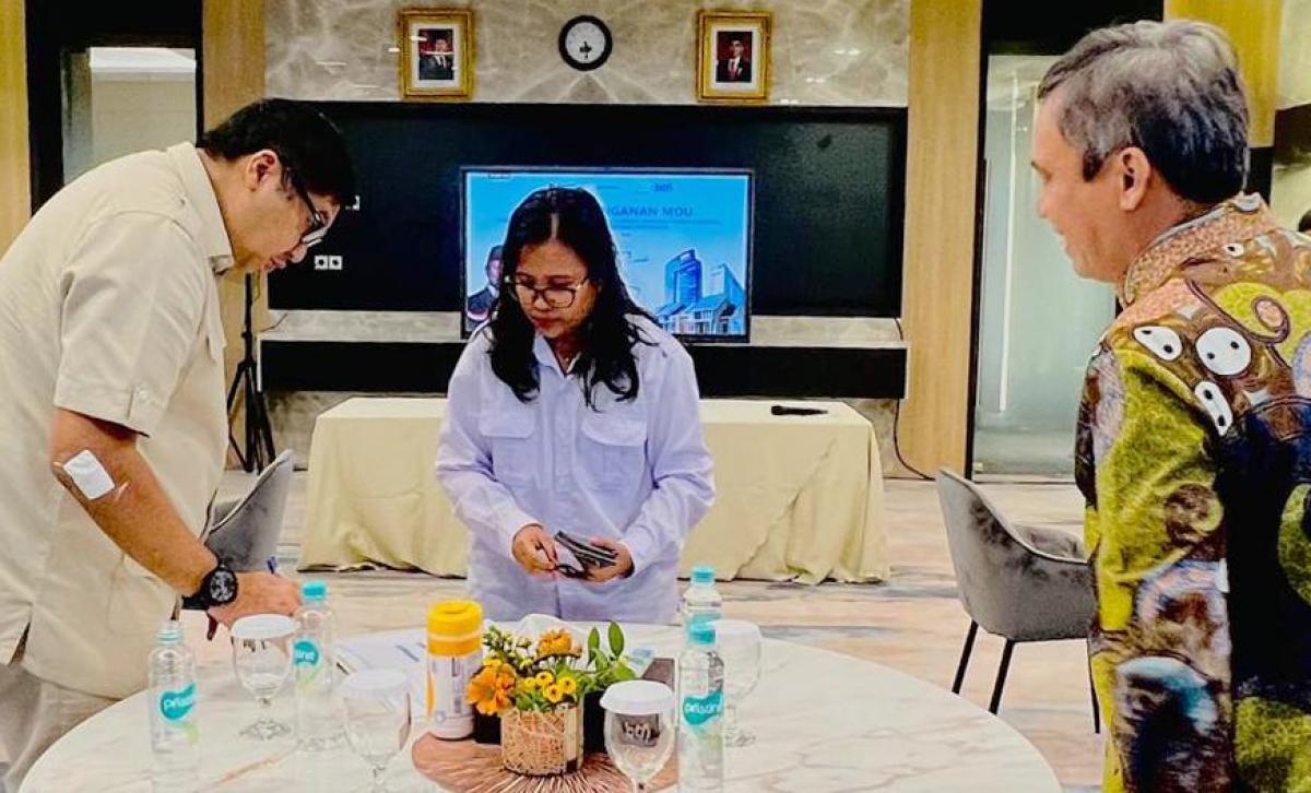 Apresiasi BTN, Menteri PKP dan Jajaran Buka Rekening Tabungan