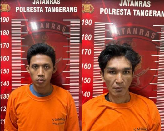 Dua Pelaku Curanmor Dibekuk Sat Reskrim Polresta Tangerang 