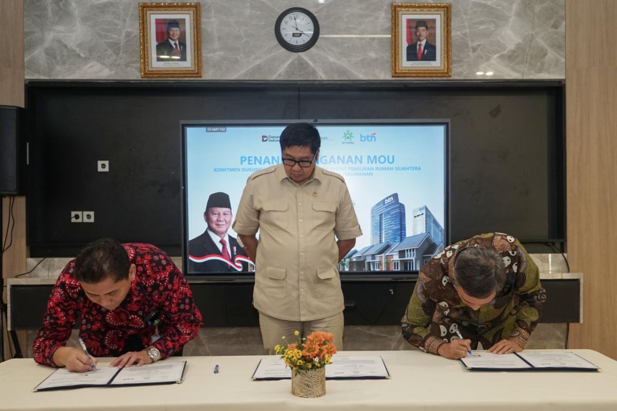 Menteri PKP Apresiasi Komitmen BTN Dukung Rumah Rakyat