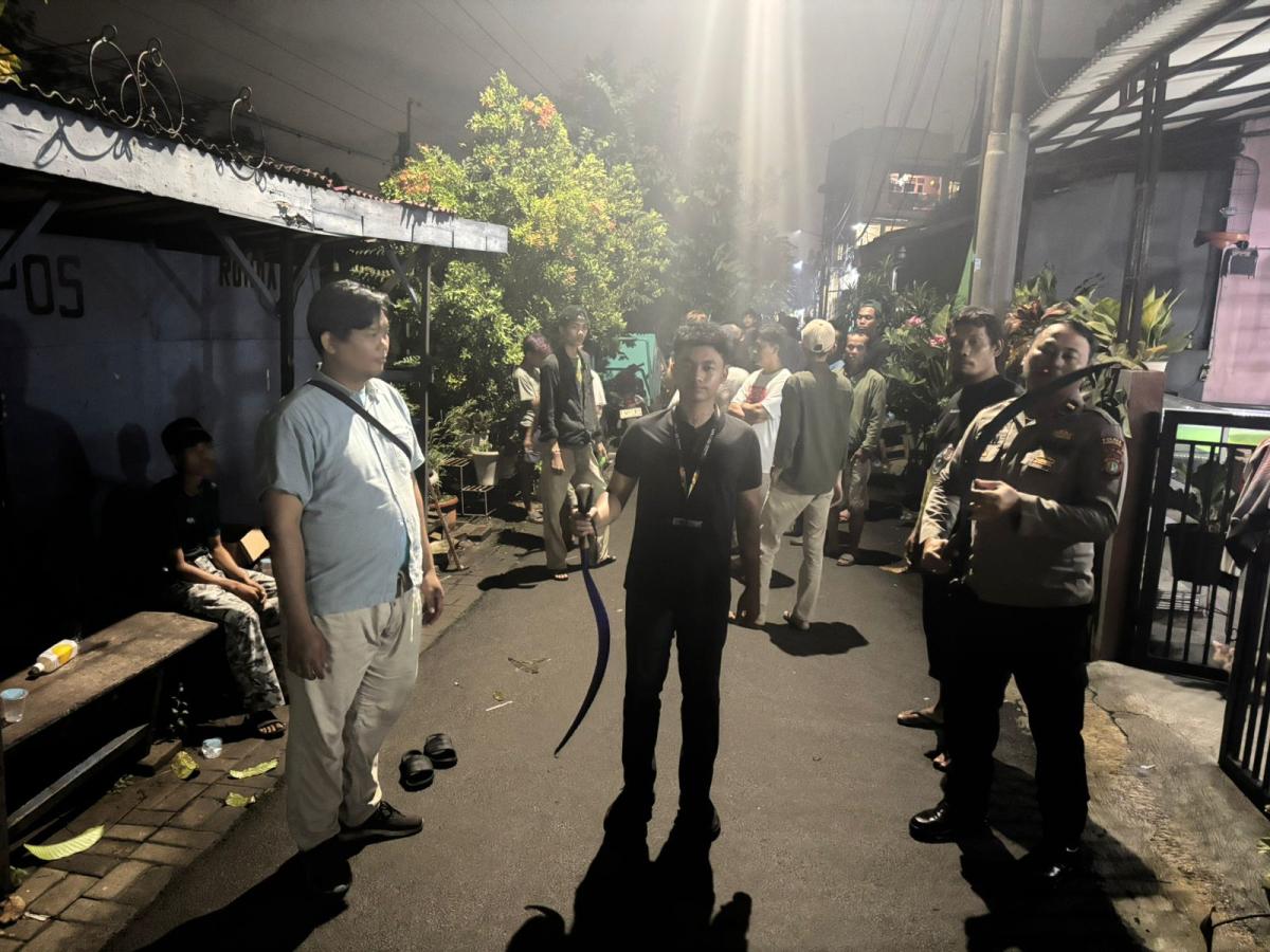 Polisi dan Warga di Tangsel Berhasil Gagalkan Aksi Tawuran Puluhan Remaja 