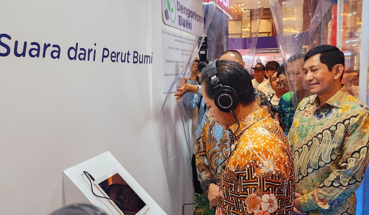 Hari Lingkungan Hidup Sedunia, MIND ID Ajak Pengunjung Mendengarkan Bumi