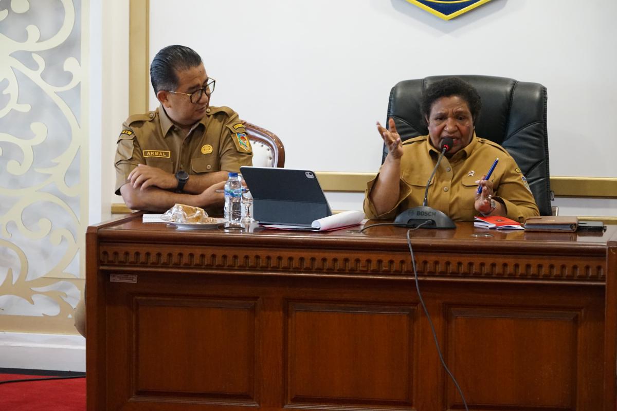 Wamendagri Ribka Haluk Dorong Pemda Percepat Penyaluran Dana Otsus dan Perkuat Program Pembangunan di Papua