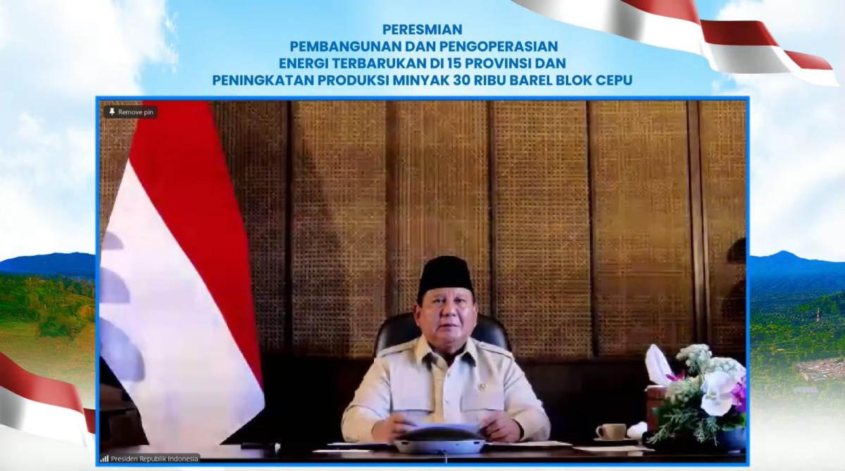 47 PLTS Diresmikan Presiden, 5.383 Rumah Tangga di Wilayah 3T Kini Nikmati Listrik Bersih
