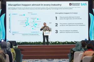 Direktur Human Capital & Compliance PT Bank Tabungan Negara (Persero) Tbk Eko Waluyo