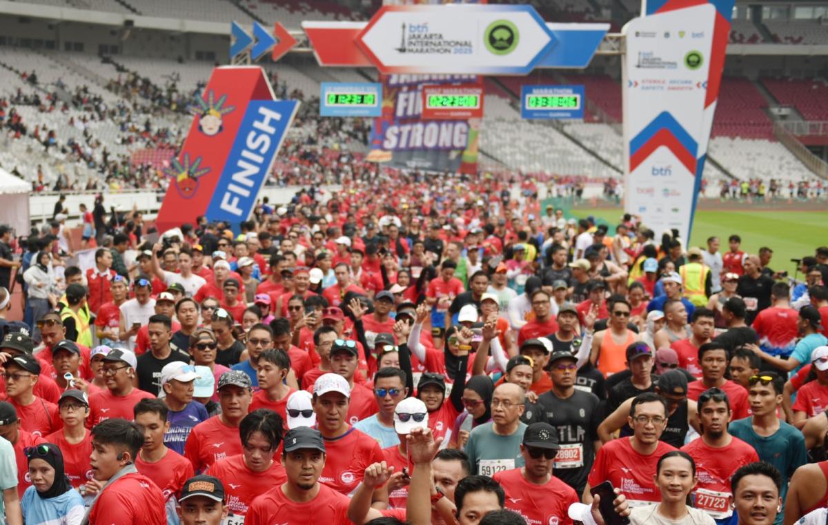 BTN Jakim 2025 Sukses Digelar, Lautan Manusia Penuhi Jalan Sudirman Thamrin 130612