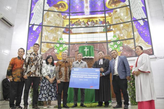 BTN Salurkan Bantuan TJSL Rumah Ibadah