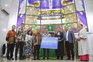 BTN Salurkan Bantuan TJSL Rumah Ibadah 014646