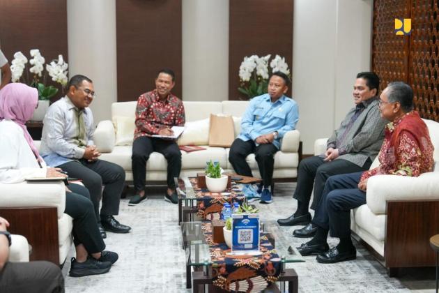 Dukung Kemajuan Sepak Bola Nasional, Kementerian PU Perkuat Sinergitas dengan PSSI