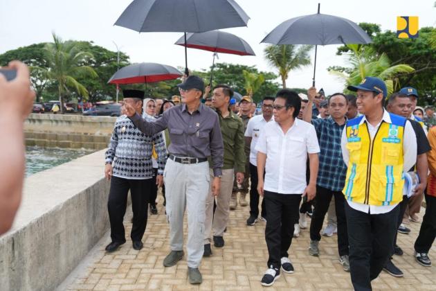 Lindungi Kawasan Pesisir di Muna, Kementerian PU Lanjutkan Pembangunan Pengaman Pantai Raha