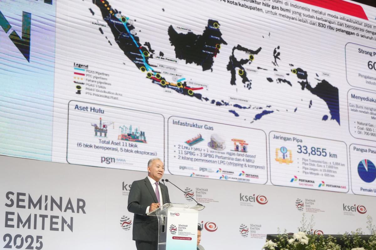 PGN Tangguh Hadapi Gejolak Global, Fokus Domestik Jadi Pilar Ketahanan Bisnis