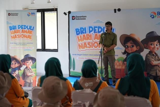 Peringati Hari Anak Nasional, BRI Peduli Dukung Pendidikan Karakter Anak lewat Kegiatan Agroedukasi bagi Siswa/i SD