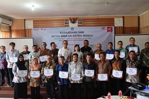 Perkuat Vokasi TSM Honda dan Terkoneksi DUDI, PT WMS Gelar Sarasehan Bersama 56 SMK Binaan