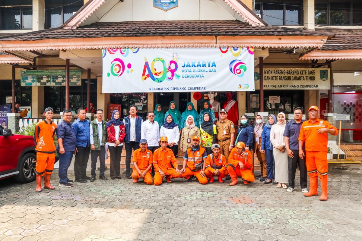 Dukung Kesehatan Masyarakat, Brantas Abipraya Resmikan STBM di Cipinang Cempedak