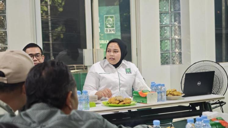 Humaira Zahrotun Noor Hadiri Istighosah Kubro PKB di Soreang, Serap Siraman Rohani Gus Muwafiq