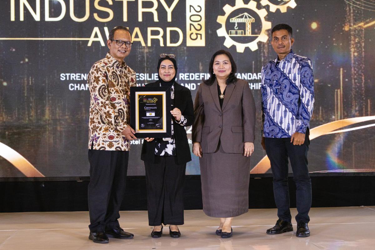 Terus Berinovasi, Brantas Abipraya Raih Penghargaan di Industry Award 2025