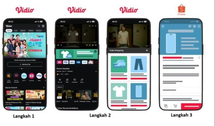 Vidio Shopping Resmi Diluncurkan, Shopee dan Vidio Perkuat Sinergi Digital