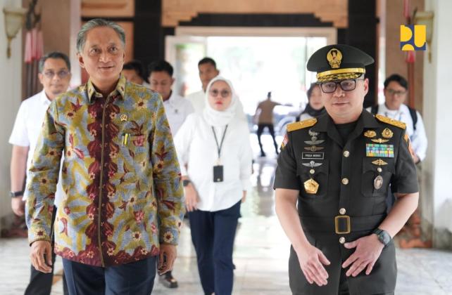 Dukung Asta Cita, Kementerian PU dan Kementerian Pertahanan Perkuat Sinergi Infrastruktur untuk Pertahanan Negara