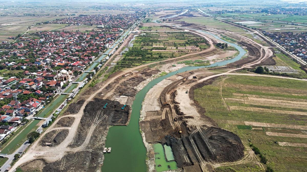 Pengembangan Sungai Wulan oleh Brantas Abipraya, Atasi Banjir dan Dukung Pertanian di Kudus, Demak dan Jepara