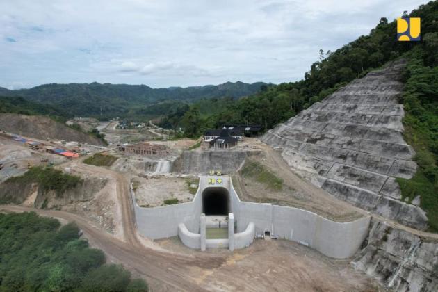 Progres Pembangunan Bendungan Bulango Ulu Capai 85,6%, Dukung Swasembada Pangan di Gorontalo
