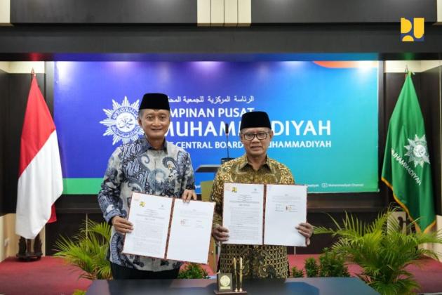 Momentum HUT Ke-80 RI, Kementerian PU dan PP Muhammadiyah Sepakat Perkuat Pembangunan Pendidikan, Kesehatan, dan Sosial