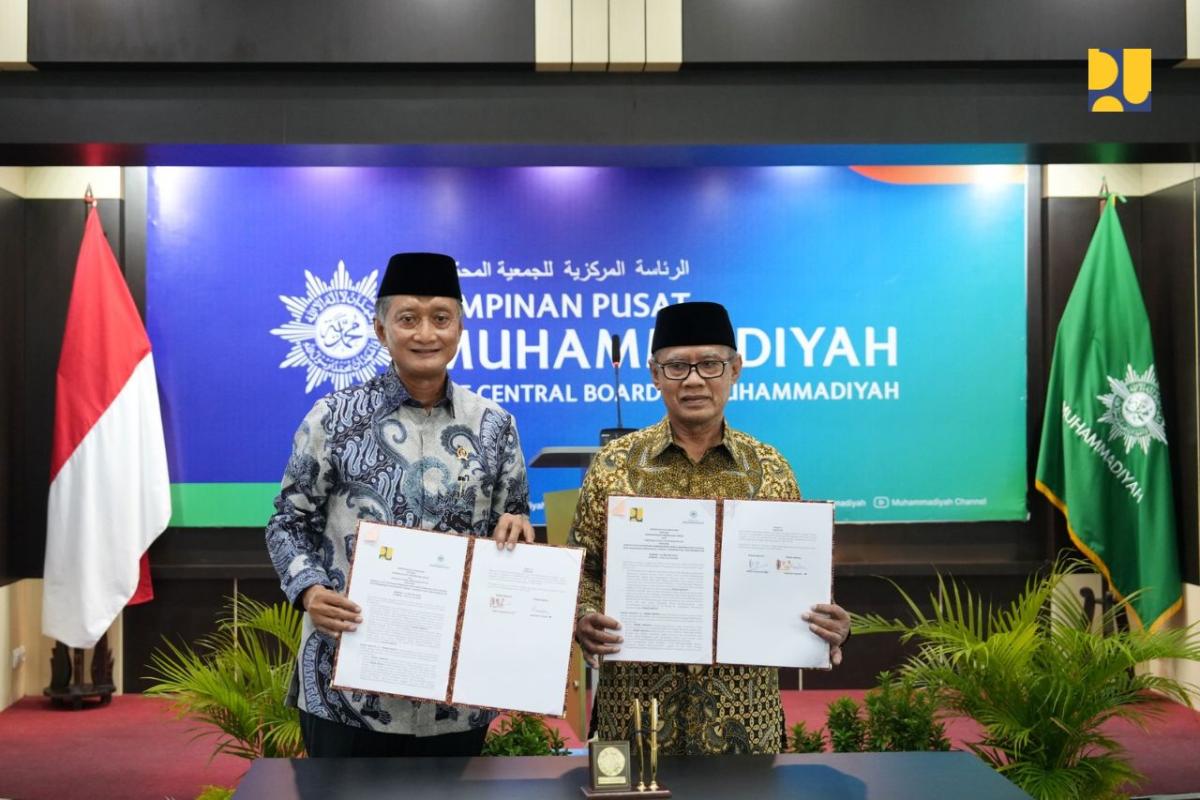 Momentum HUT Ke-80 RI, Kementerian PU dan PP Muhammadiyah Sepakat Perkuat Pembangunan Pendidikan, Kesehatan, dan Sosial
