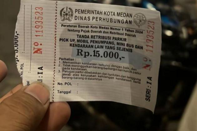Viral! Jukir di Jalan Ahmad Yani Medan Tambah Tarif Parkir Secara Ilegal