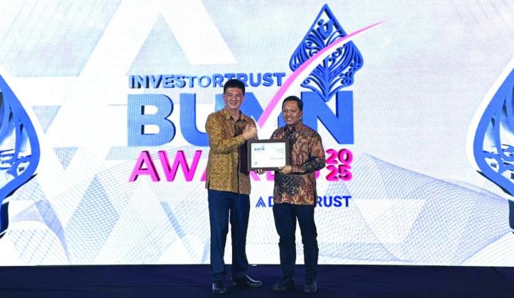 Finnet Raih Penghargaan 'Excellence in Digital Banking Turnaround' di InvestorTrust BUMN Awards 2025